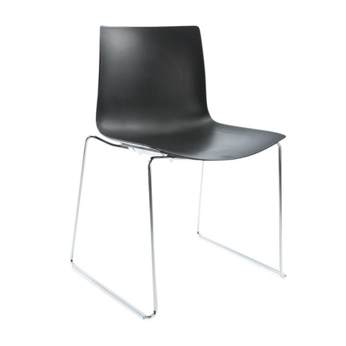 Catifa 46 0278 Chair Unicolored Skids Chrome